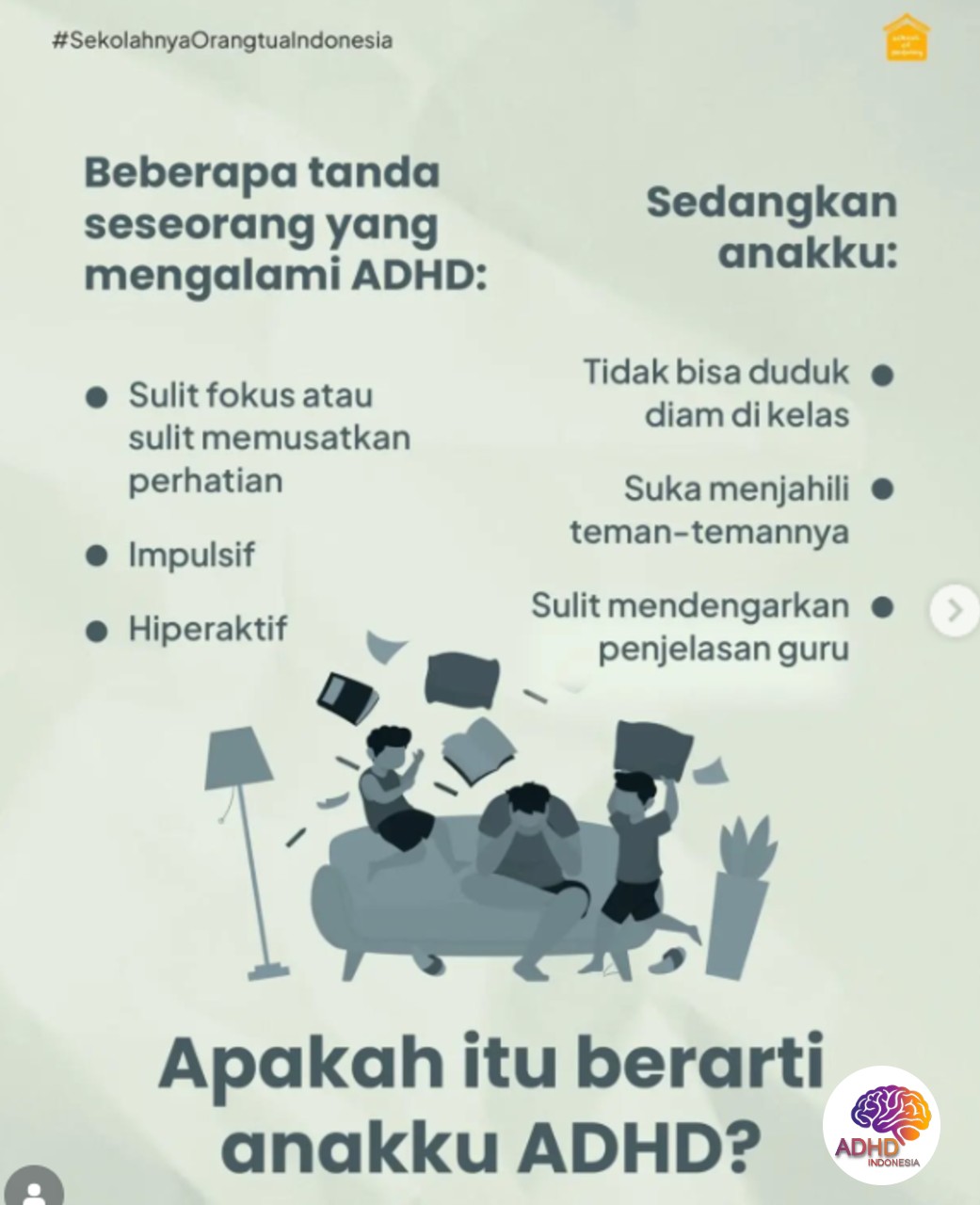 Ciri dan Gejala ADHD pada Anak Usia Dini di Kota Pasuruan
